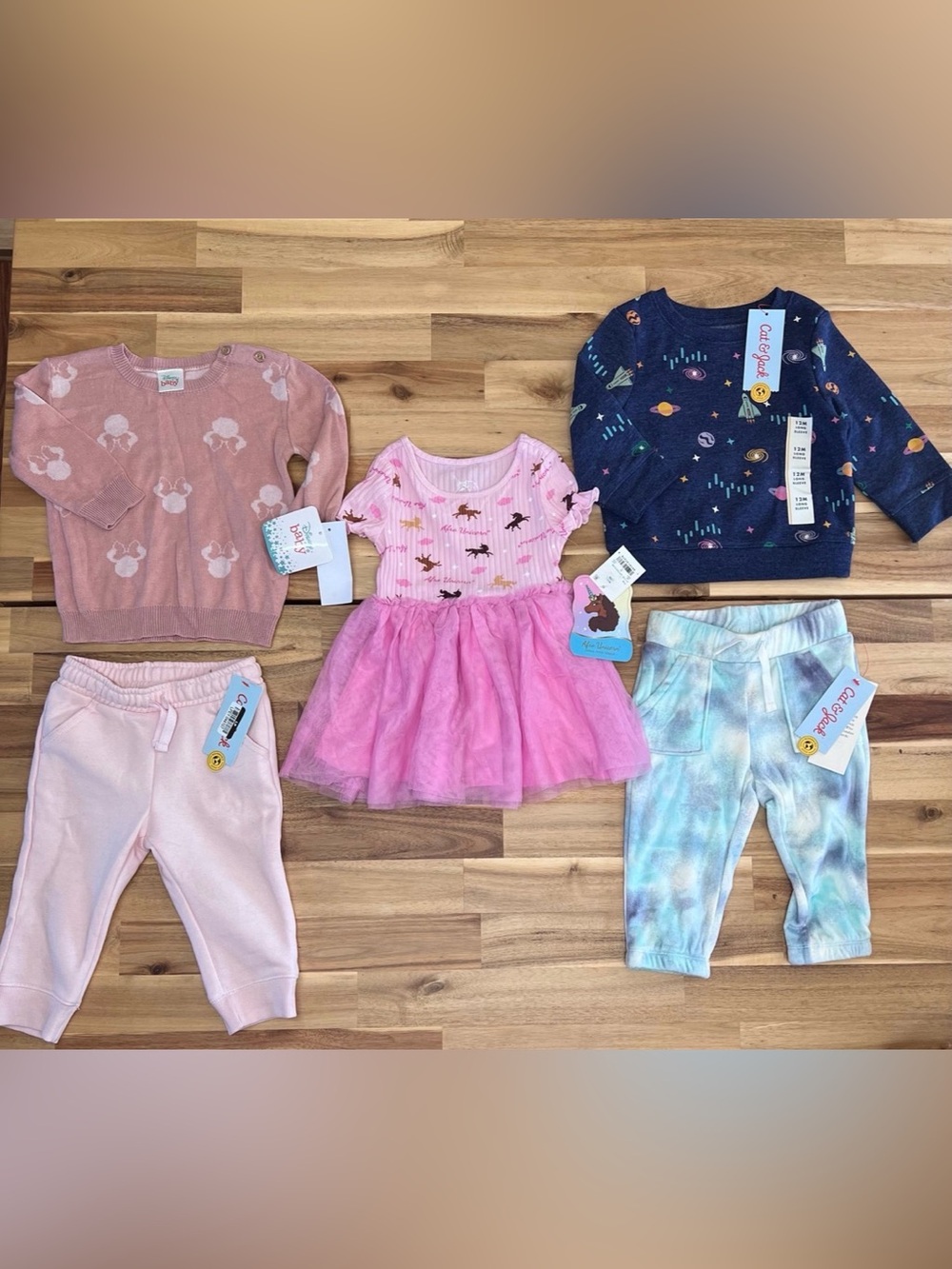 NWT Toddler girls’ clothes bundle 12M